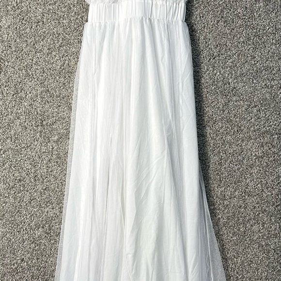 NWOT women’s V neck split cocktail maxi dress SZ XL - Picture 4 of 7